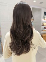 ピークアブー アヴェダ ギンザシックス(PEEK-A-BOO AVEDA GINZASIX) 美髪 レイヤーカット柔らかミディダークブラウン銀座