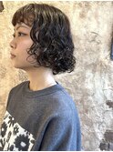 ボブパーマ/nico/下北沢