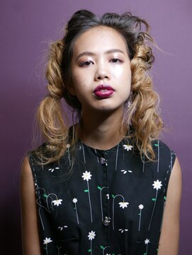 ブロック ジャポン(bloc japon) 民族調ルーズbraid・ハイトーングラデーションカラー