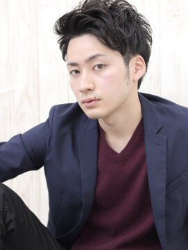 ハレ(HALE) 【HALE銀座】ビジネスシーン対応アップバングツーブロック