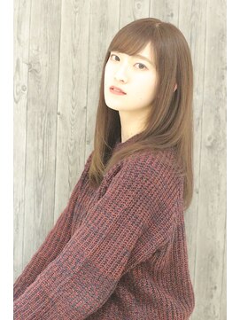 ソファ ヘア 仙台(Sofa) ナチュラルバングストレート【Sofa仙台/髪質改善/oggiotto】