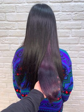 アンククロス 表参道(ANKH CROSS) インナーカラーパープル