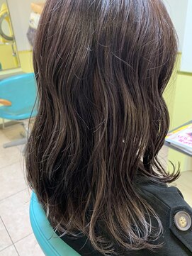 美容室 ダルテ(d'Arte) ラベンダーピンクハイライトカラー