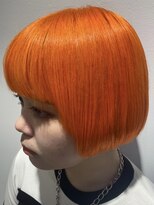 アース 二俣川店(HAIR&MAKE EARTH) 蛍光オレンジ