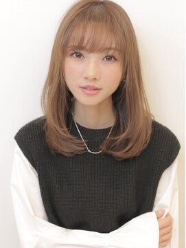 アグ ヘアー テテ 久喜店(Agu hair tete) 《Agu hair》シンプルなとろみストレート