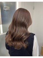 大人かわいいコテ巻き＊ショコラベージュ47 ZinaCENTRAL