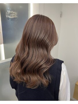 ジーナ セントラル銀座(Zina) 大人かわいいコテ巻き＊ショコラベージュ47 ZinaCENTRAL