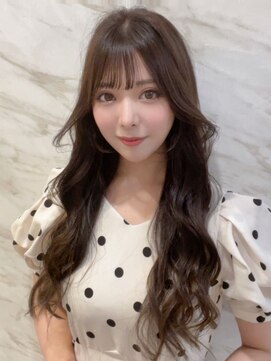 ロンド フィーユ(Lond fille) 顔まわりのカットがポイント韓国ヘアー担当平川