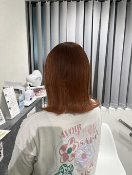 ミューバイケンジ(miu by KENJE) miu&橋本愛海　オレンジベージュカラー