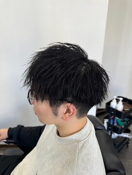 エイト(AITE) マッシュパーマ/ウルフ/アッシュブラック/カルマパーマ/川口11