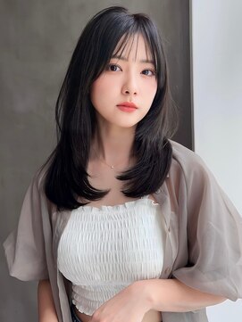 ナイロン 新潟店(NYLON.) 《NYLON.》シースルーバング×韓国風レイヤー