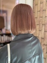 【直方】切りっぱなしボブ