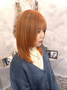 カカフロントオブザミラー(KaKa front of the mirror) オレンジベージュ