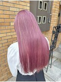 【_i】#20代30代#ダブルカラー#ピンク#ツヤ感#大人かわいい