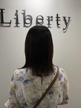 リバティ 吉祥寺(Liberty) 酸性ストレート×外ハネセミロング