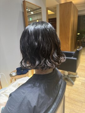 ジェノ(JENO by apish) ボブパーマ/伸ばしかけヘア/ミックスパーマ/前髪パーマ
