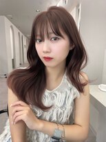 天神美容室 【天神美容室】韓国ヘア×レイヤー×マロンブラウン×学割