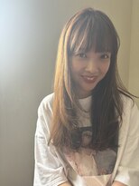 ベルベット(Velvet)&nbsp;柔らかベージュ×ロング