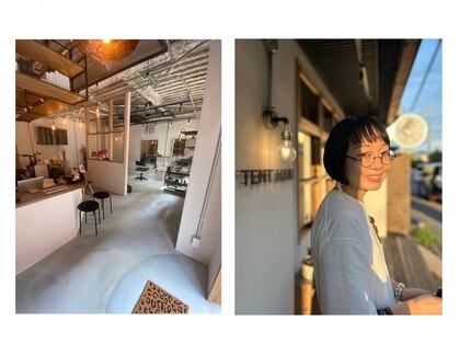 テントヘアー(TENT HAIR)の写真