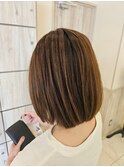 ぱっつんボブ