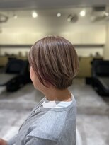 ソイクフ 四条大宮店(SOY-KUFU)&nbsp;イメチェン似合わせカット◎ボブパーマイヤリングカラー
