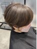 「白髪を活かすオシャレに馴染ませるトレンドシームレスカラー」初回推奨