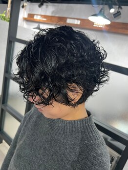 アンドウェーブ 千葉船橋店(and wave.)の写真/縮毛をやめたい…と悩んでいる方必見!くせ毛を活かしたstyleを実現◇お悩みを解消し新たな自分に出会える＊