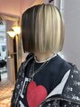 ルーヴェ(LOWE) デザインカラーぷつっとボブ