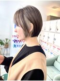 ミニボブ/インナーカラー