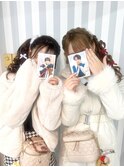 ガーリースタイル/心斎橋/ヘアメ/セットサロン