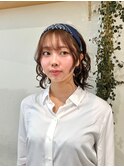 【ZEST中野/山岸桜】フワフワアレンジ
