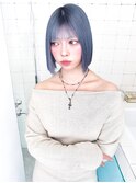 Blue silver gray/グレーシルバー/ハイトーン/ブルーカラー
