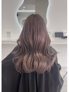 サジャ バイ エレン(SAJA by Ellen) ラベンダーグレージュ[韓国/韓国ヘア/ハッシュカット]