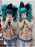 『ツインテール盛り髪♪』夢の国へ行きましょ♪お１人￥３３００