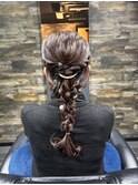 あみおろしヘアセット