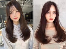 永久持続】クセを伸ばす髪質改善・髪質改善ストレート　施術例（/縮毛矯正/韓国/酸性ストレート/カット