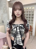 ペレ アネックス 大阪梅田茶屋町店(PELE ANNEX)&nbsp;くびれヘア/アプリコットオレンジ/夏のヘアアレンジ/梅田