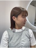 切りっぱなしボブ