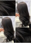 ブリーチなしダブルカラーで作るダークグレージュ♪