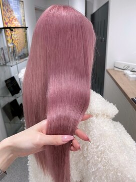 ベレーザ 渋谷神南(Beleza) 16319ブリーチ＆ダブルカラー渋谷ホワイトピンクモーヴピンク