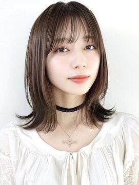 ブロウ ネックス ザ サロン 表参道(VLOW nex the salon) 【寺田hit style＃20】愛されレイヤーボブ vlow 表参道 韓国