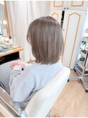 クラゲヘアー/小顔/ココアベージュ/ブリーチカラー【横浜】k