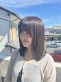 タバ ヘアー ドリ(taba hair dori) レイヤーカット×透明感カラー得意です♪