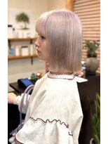 桃の木 ヘアー(桃の木 hair)&nbsp;シルバーピーチホワイトカラー