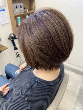 ヘアーアンドメイク ドレス(DRESS) 初めての白髪ぼかしハイライト