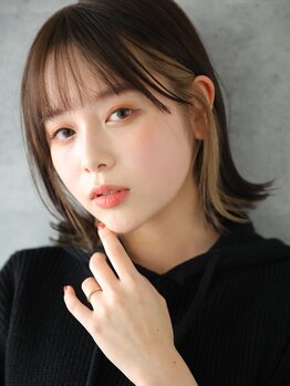 イーゴ(i-go)の写真/【毎日綺麗が続く◇】透明感のあるナチュラル×大人可愛いはi-goにお任せ☆ダメージを抑え、理想の色味へ♪