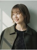 20代30代40代絶壁解消ひし形小顔前下がりショートボブ【越谷】