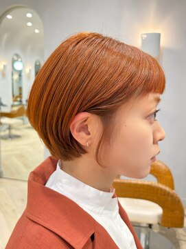 ティエラ 原宿 表参道(Tierra) 【桑原圭太】新色イルミナカラーで作る オレンジベージュ