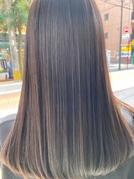 レグルス ヘアーデザイン パセオ野間大池店(Reglus hair design)の写真/【毎朝の時間短縮にも♪】くせ毛の広がり・うねりを抑え、指通り滑らかな髪質に[大橋/野間]