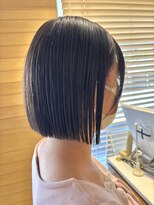 オーガニックエコ 川越(organic+eco)&nbsp;20代30代/大人ミニボブ/小顔見せ/抜け感ヘア/春スタイル/モテ髪